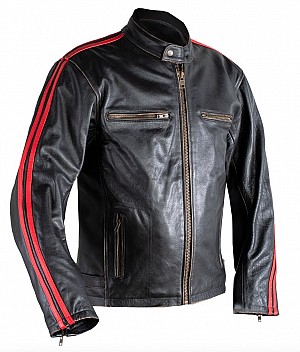 Veste En Cuir Nashville Red Line Ce Aa 17092:2020 Moto - Mcv