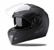 H520 Aero Black Matt Solvisir Mc Hjälm