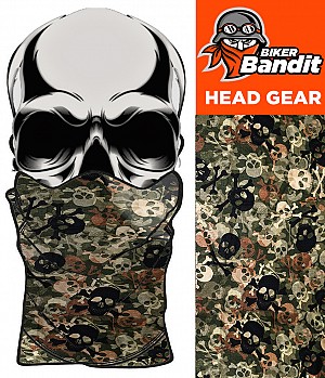 Bandanna Skull Forest Neck Tube Cagoule Cou Cagoule