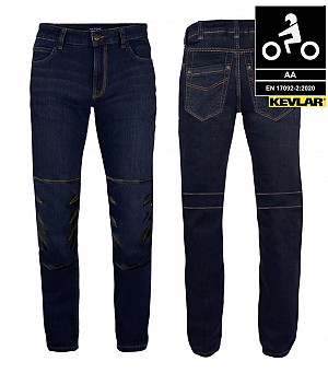 Kevlar Jeans Blau - Kurzes Bein Ce Aa Stretch Motorrad Jeans - Mcv