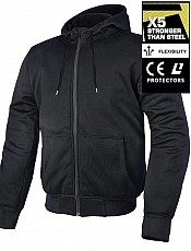 Kevlar Hoodie Ce Aa 17092:2020 Schwarz Mc Hoodie - Mcv