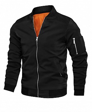 Kevlar-bomberjacke Ce Aa 17092:2020 Schwarze Mc-jacke - Mcv Ds1