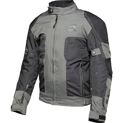 Veste De Protection Mc ImpermÉable Black Zeal Ce-aa Noir Gris FoncÉ