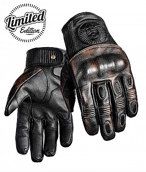 Intruder Hd Vintage Brown Summer Gloves