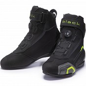 Black Firefly Black/yellow Ce Ankel Waterproof Motorradstiefel