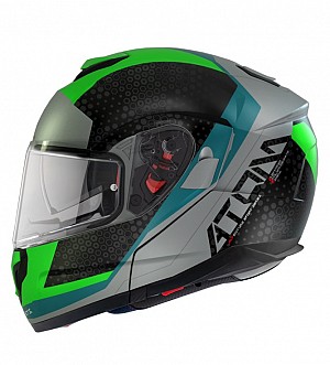 Mt Atom Flip-up Adventure A6 Gloss Aufklappbarer Motorradhelm