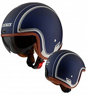 Casque De Moto Axxis Of507sv Hornet Sv Royal A7 Bleu Mat Jet