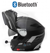 Bluetooth Blinc V5 Fosh Grey Matt Stereo Mc HjÄlm