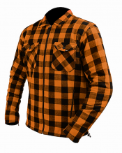 Ata Flannel Zipper Retro Hd Kev01 Niveau 2 Protecteur Ce Protecteurs Chemise De Moto 8544