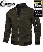 Kevlar Bomberjacke Ce Aa 17092:2020 Army GrÜn Mc Jacke - Mcv