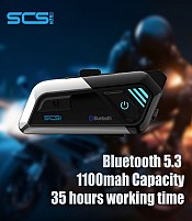 Scs S-9x Interphone Bluetooth 5.3 Solo Hd Sound