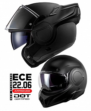 Ece 22.06 Reverse Flip Up Jet Motorradhelm