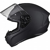 Shox Sniper Evo Matt Schwarz H-pro 2 Motorradhelm