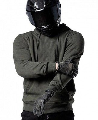 Bandit Urban Semi Kevlar OlivgrÜn Wasserdichter Mc Hoodie