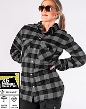 Chemise Mc Gris ImpermÉable Lady Flanell Ce Approved