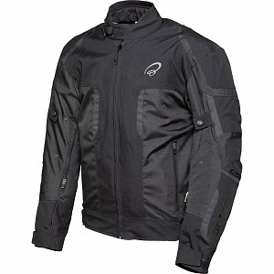 Black Zeal Ce-aa Schwarze Wasserdichte Mc AllvÄdersjacke