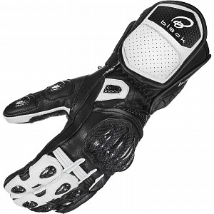 Gants Moto Raptor Kev01 Blanc 5286 Noir