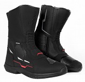 Black Venture Allweather Black Ce Waterproof Motorradstiefel