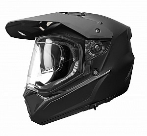 V331 Dual Sport Cross / Motorcycle 3in1 Black Matt Motorcycle / Crosshjälm