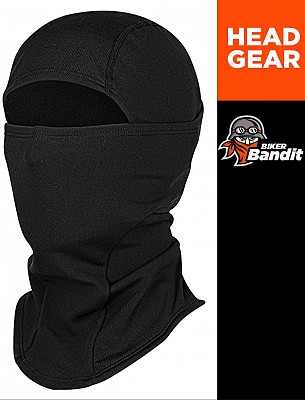 Full Black Balaclava Stormhuva