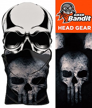 Scull-droner Bandanna Neck Tube NackvÄrmare Balaclava