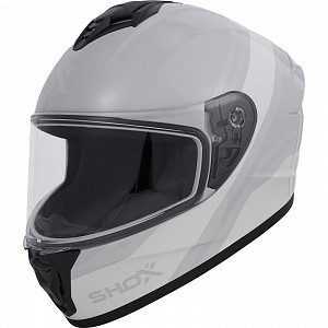 Shox Command Confine Ece R22.06 Gris Integral Casque De Moto