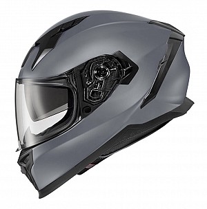 Shox Sv Eclipse Solid Ece R22.06 Schiefergrau Hochglanz Integral Motorradhelm