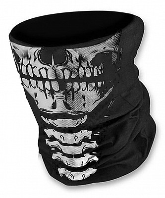 Tyranni Skull Bandanna Neck Tube NackvÄrmare Balaclava