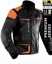 Veste Imperméable Mc Premium Dynatech Flour/orange Kevlar 17092:2020