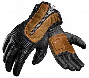 Gants Mc Harley Cognac Semi-courts Custom Limited