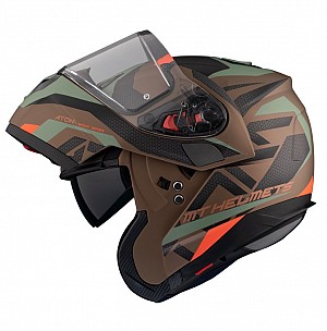 Mt Atom Flip-up Skill A9 Matte Camo Aufklappbar Motorradhelm