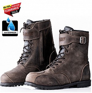 Tour Vintage Ce-level 2 KÜnstlich Gealterte Braune Stiefel Wasserdicht Mc Stövlar