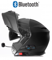 Blinc Bluetooth Matt Schwarz Rs983 Stereo Motorradhelm