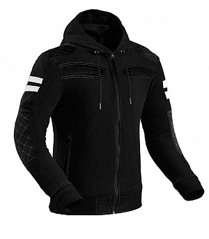 Premium Rivalblack Ce 17092:2020 Wasserdichter Mc Hoodie Ds1