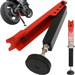 Schwarz Pro Range Tragbarer Motorradheber Mit Schwinge (b5349) Motorrad Stand