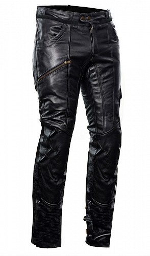 Pantalon Cuir Unisex Bobby Pantalon Cuir Moto Mcv