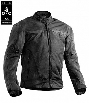 Veste De Protection All-wÄder Mc ImpermÉable Noire AjourÉe Ce Aa Noire