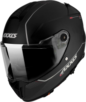 Ece 22-06 Axxis Hawk Matt Schwarz Solvisir Motorradhelm