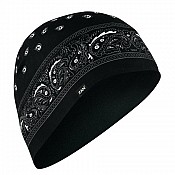 Zan Headwear Hut, Sportflex-serie, Schwarzes Paisley